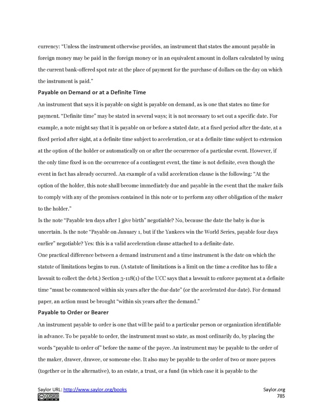 Business Law and the Legal Environment - Page 785